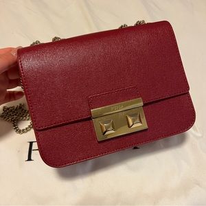 LIKE NEW Furla Bella bag red